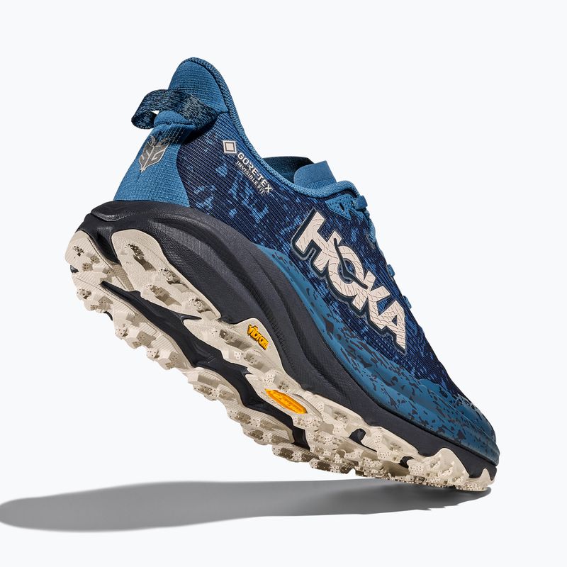 Кросівки для бігу чоловічі HOKA Speedgoat 6 GTX foggy night/charcoal grey 5