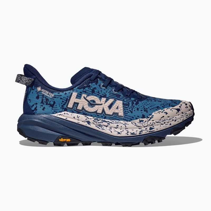 Кросівки для бігу жіночі HOKA Speedgoat 6 GTX midnight blue/alpine blue 2
