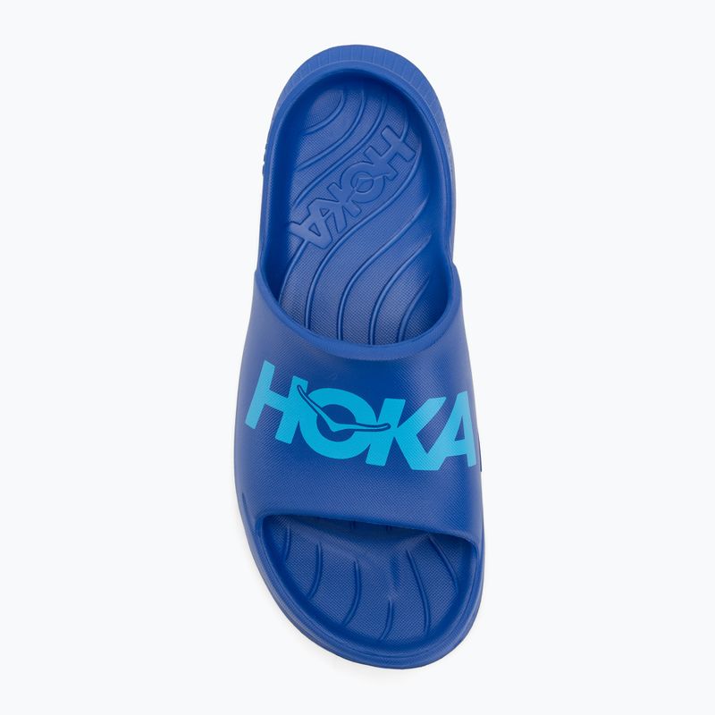 Шльопанці HOKA Ora Athletic Slide ultramarine/skyward blue 5