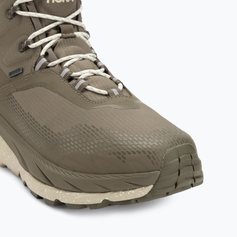 Кросівки трекінгові чоловічі HOKA Kaha 2 Frost GTX antique olive/oyster mushroom 7