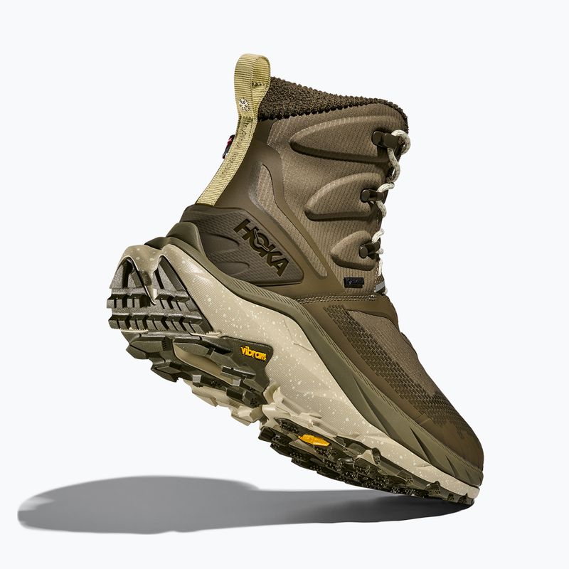 Кросівки трекінгові чоловічі HOKA Kaha 2 Frost GTX antique olive/oyster mushroom 5