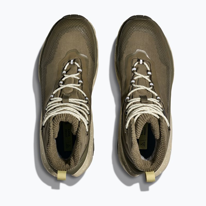 Кросівки трекінгові чоловічі HOKA Kaha 2 Frost GTX antique olive/oyster mushroom 8