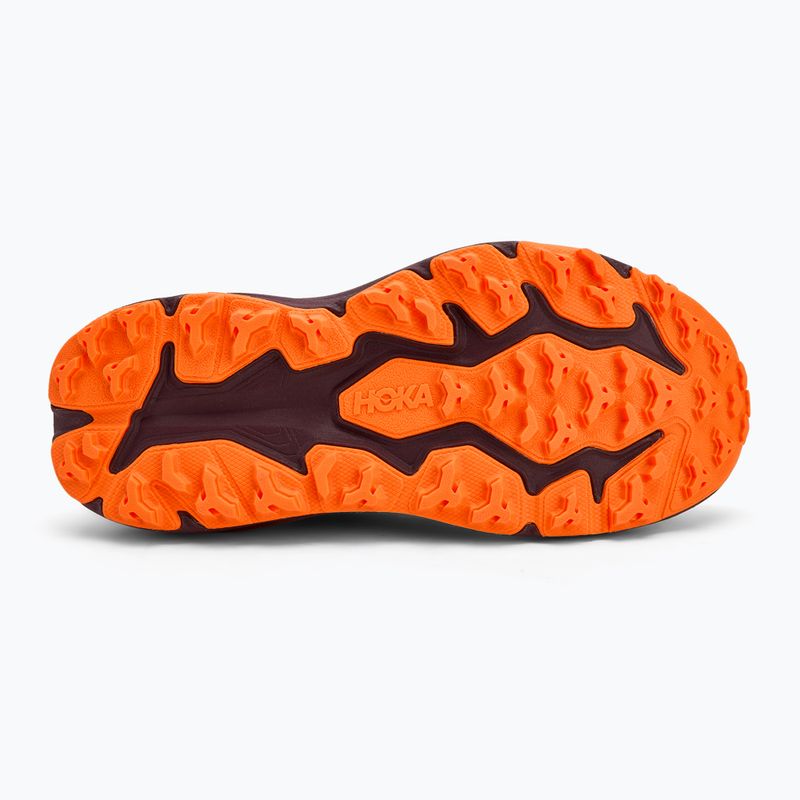 Кросівки для бігу дитячі HOKA Speedgoat 6 flower nectar/neon tangerine 4