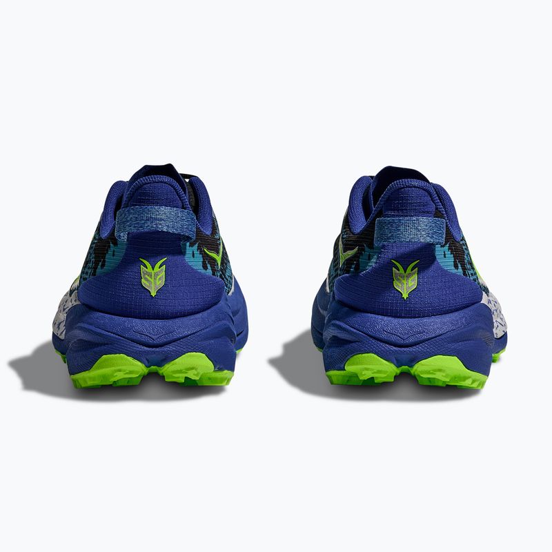 Кросівки для бігу дитячі HOKA Speedgoat 6 night sky/neon lime 6