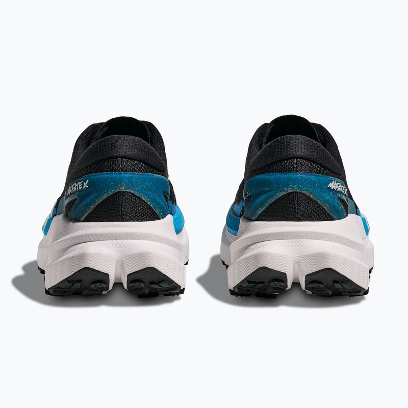 Кросівки для бігу чоловічі Hoka Mafate X black/skyward blue 6