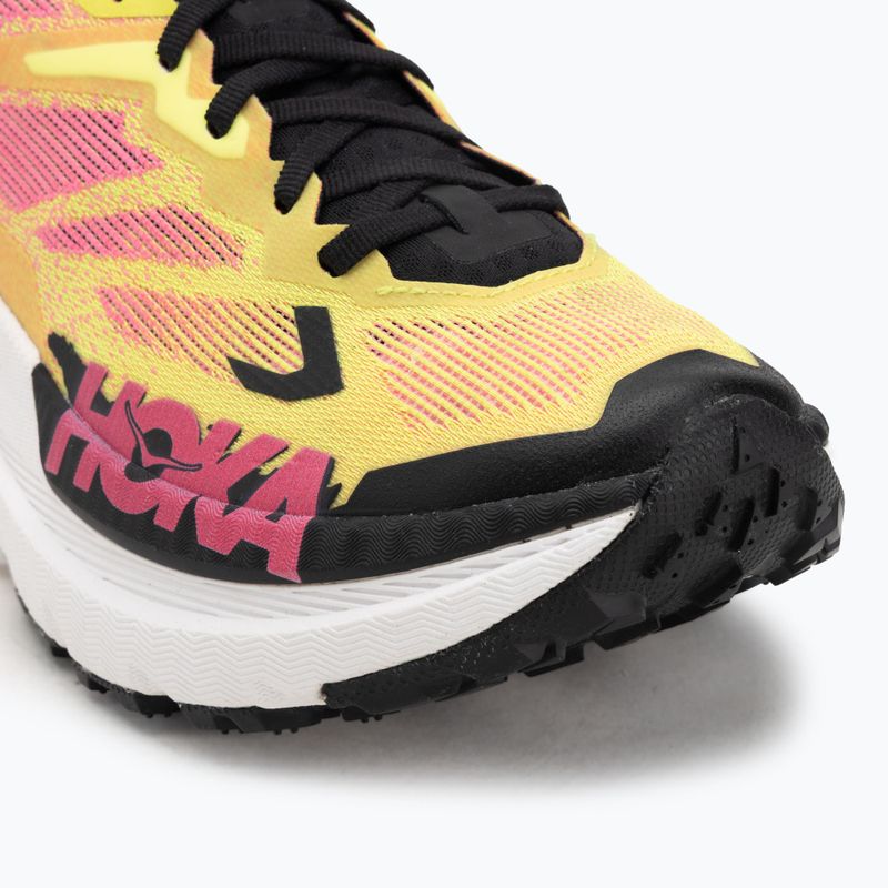 Кросівки для бігу чоловічі Hoka Mafate X neon hoka citrus/neon rose 7