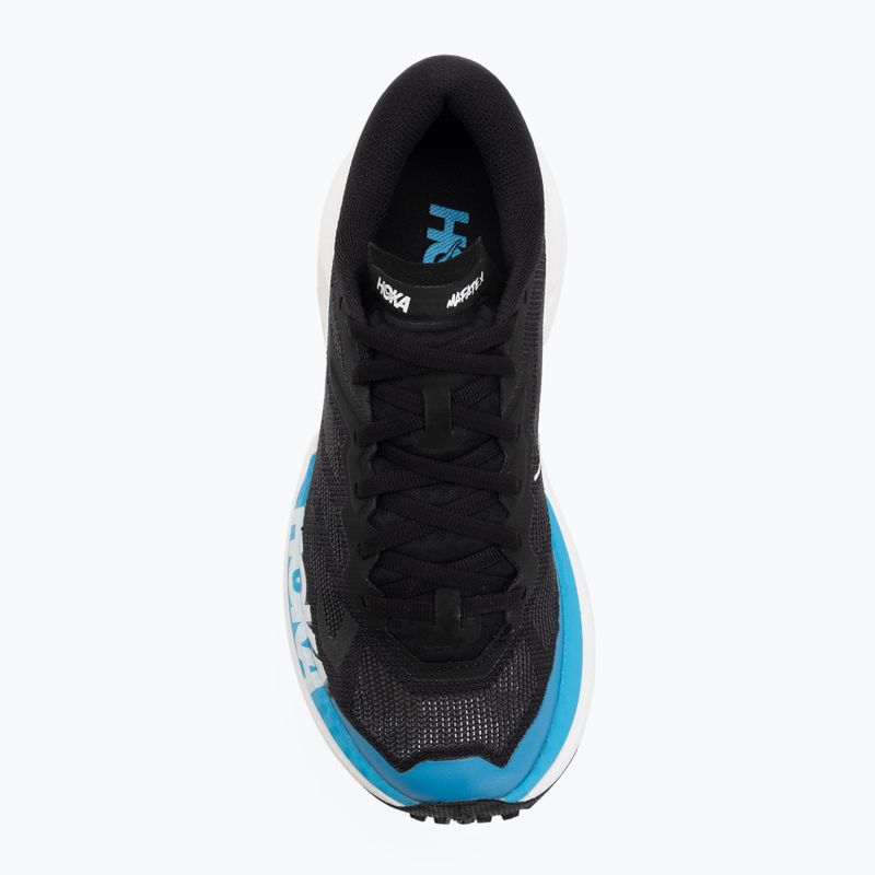 Кросівки для бігу жіночі HOKA Matafe X black/skyward blue 5