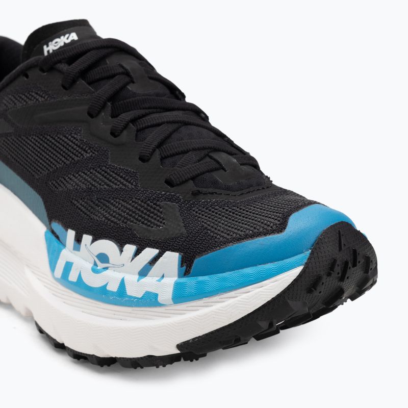 Кросівки для бігу жіночі HOKA Matafe X black/skyward blue 7