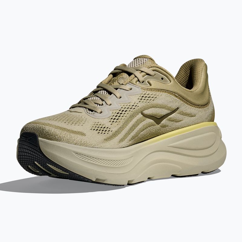Кросівки для бігу чоловічі HOKA Bondi 9 grassland/oyster mushroom 4