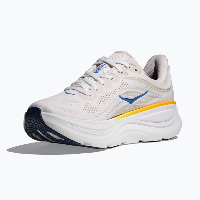 Кросівки для бігу чоловічі HOKA Bondi 9 white/grout 4