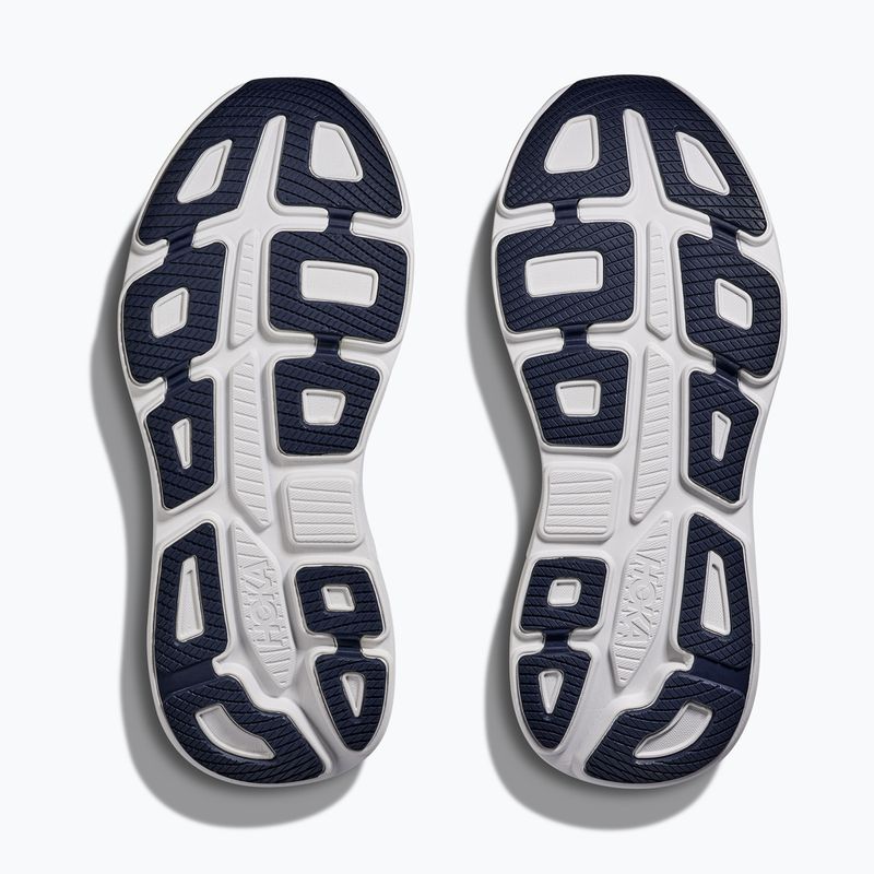 Кросівки для бігу чоловічі HOKA Bondi 9 white/grout 7