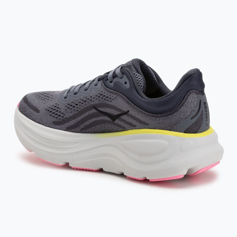 Кросівки для бігу жіночі HOKA Bondi 9 charcoal grey/grey skies 3