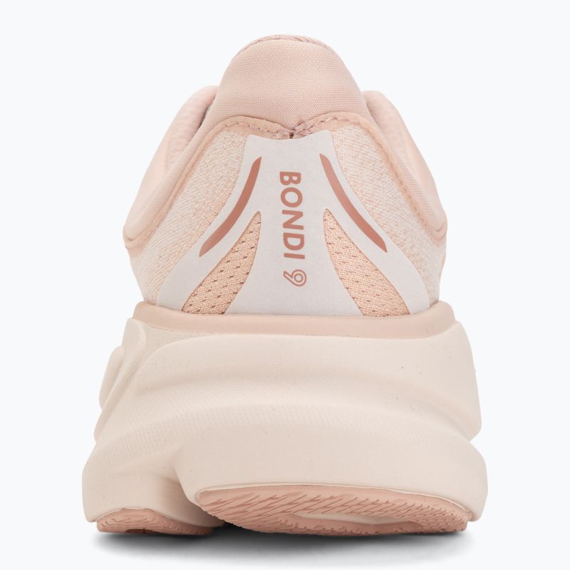 Кросівки для бігу жіночі Hoka Bondi 9 rose latte/rose cream 6