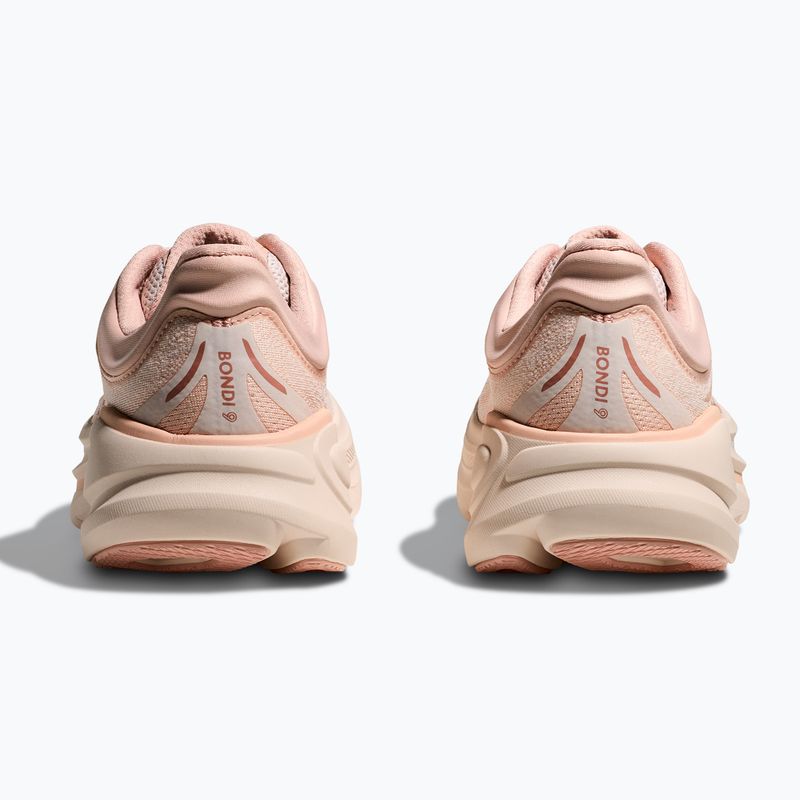 Кросівки для бігу жіночі Hoka Bondi 9 rose latte/rose cream 6
