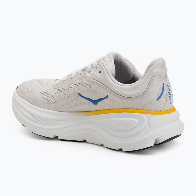 Кросівки для бігу жіночі HOKA Bondi 9 white/grout 3