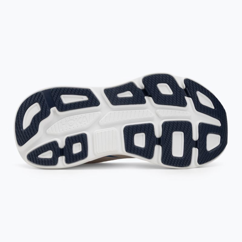 Кросівки для бігу жіночі HOKA Bondi 9 white/grout 4