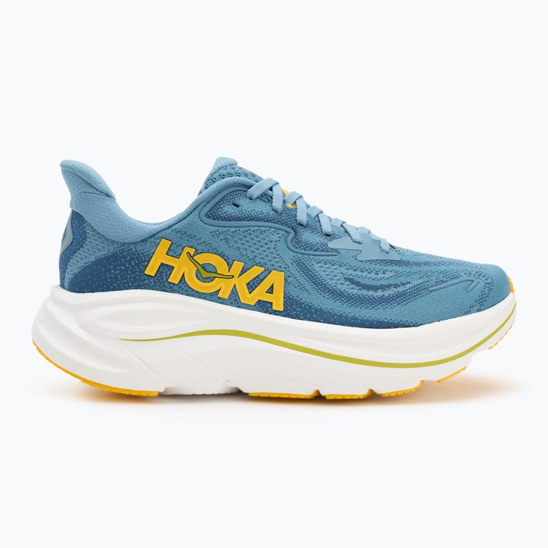 Кросівки для бігу чоловічі HOKA Clifton 10 alpine blue/foggy night 2