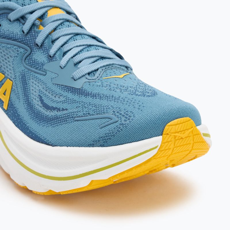 Кросівки для бігу чоловічі HOKA Clifton 10 alpine blue/foggy night 7