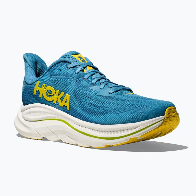 Кросівки для бігу чоловічі HOKA Clifton 10 alpine blue/foggy night