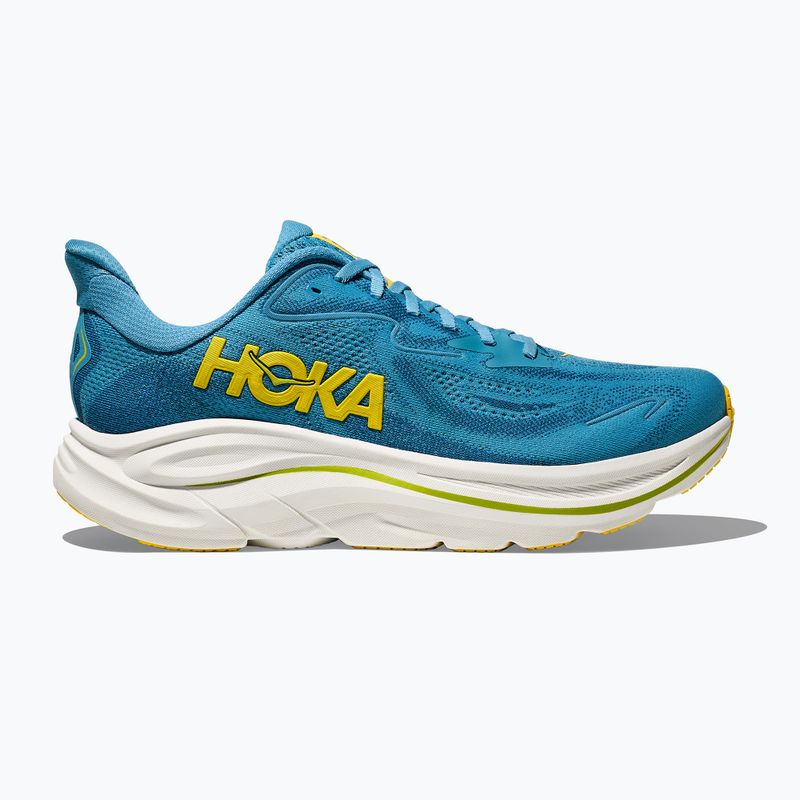 Кросівки для бігу чоловічі HOKA Clifton 10 alpine blue/foggy night 2