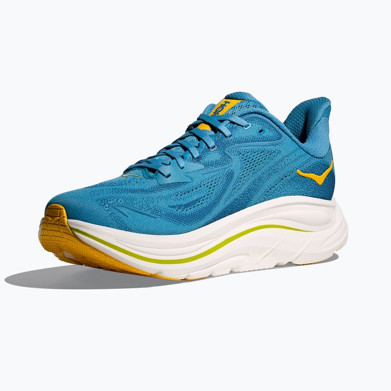 Кросівки для бігу чоловічі HOKA Clifton 10 alpine blue/foggy night 4