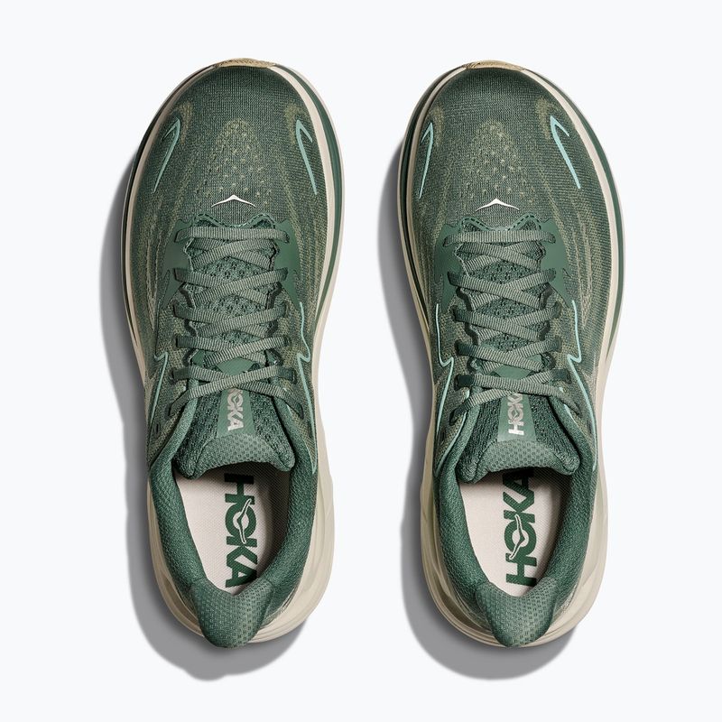 Кросівки для бігу чоловічі HOKA Clifton 10 fern/truffle salt 8