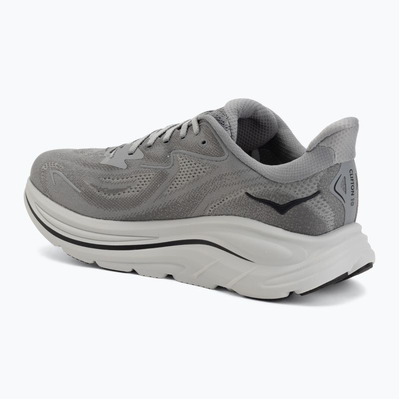 Кросівки для бігу чоловічі Hoka Clifton 10 galactic grey/asteroid 3
