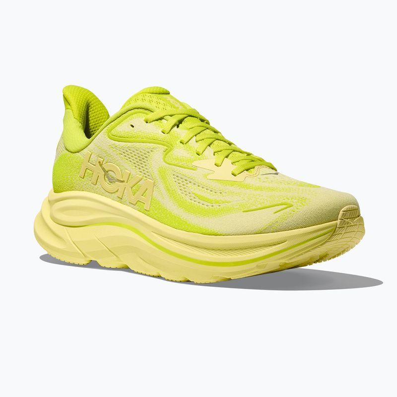 Кросівки для бігу чоловічі HOKA Clifton 10 neon hoka citrus/sunlight