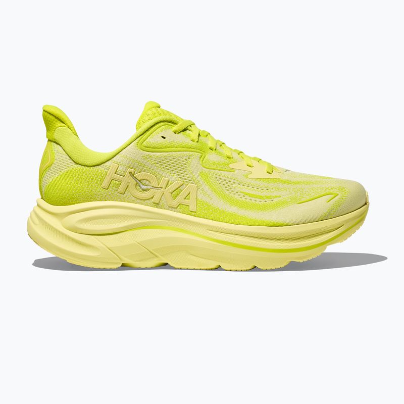 Кросівки для бігу чоловічі HOKA Clifton 10 neon hoka citrus/sunlight 2