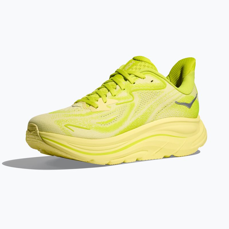 Кросівки для бігу чоловічі HOKA Clifton 10 neon hoka citrus/sunlight 4