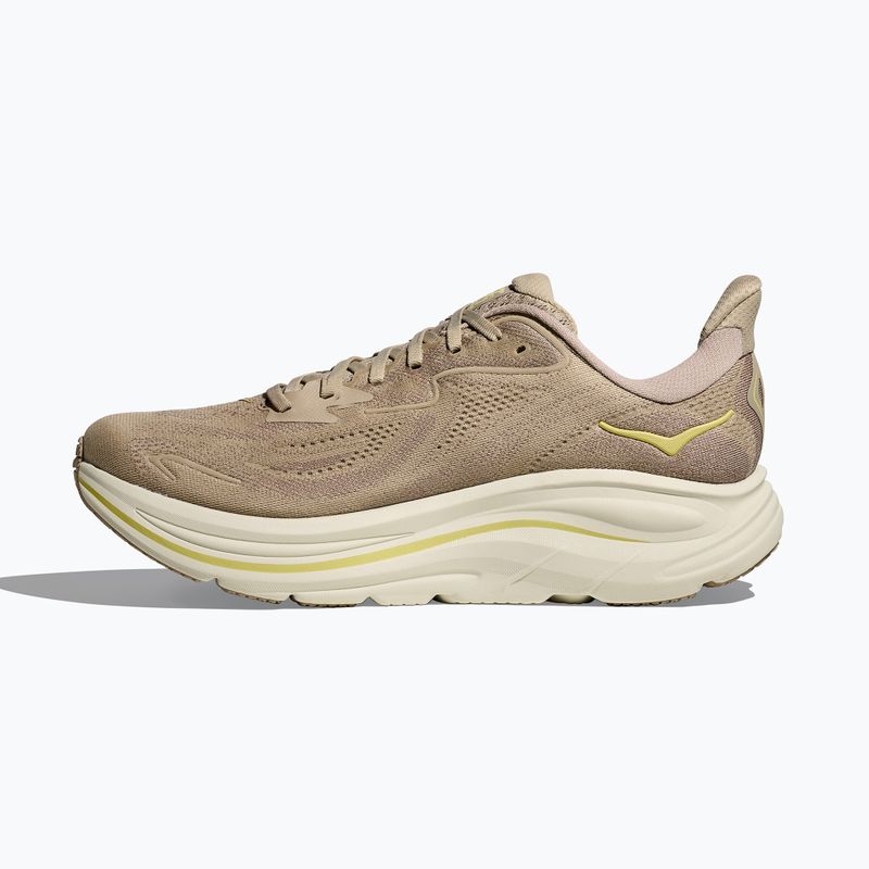 Кросівки для бігу чоловічі HOKA Clifton 10 raw linen/stone 3