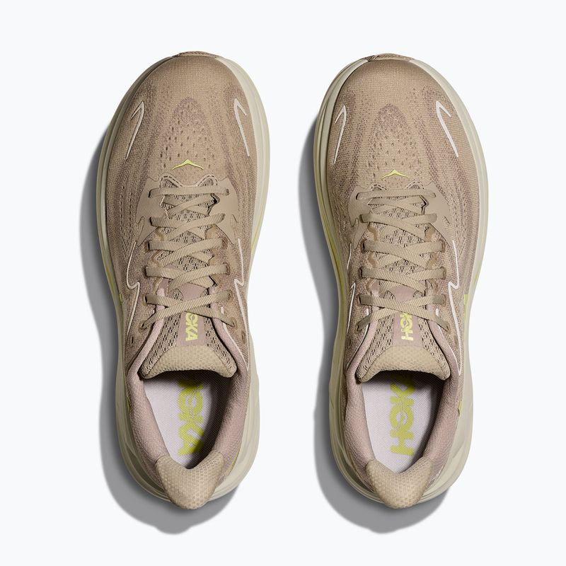 Кросівки для бігу чоловічі HOKA Clifton 10 raw linen/stone 8