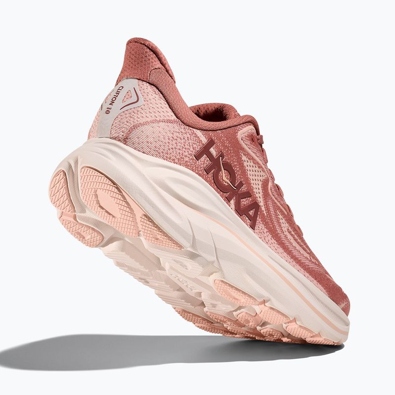 Кросівки для бігу жіночі HOKA Clifton 10 blush/rose latte 5