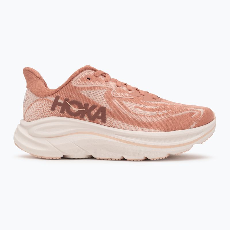 Кросівки для бігу жіночі HOKA Clifton 10 blush/rose latte 2