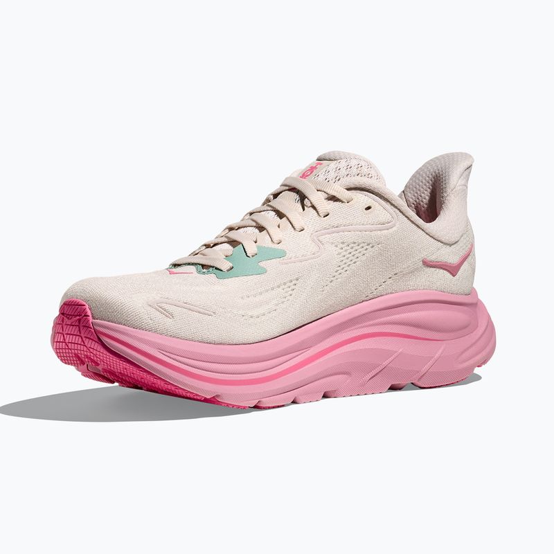 Кросівки для бігу жіночі HOKA Clifton 10 rose cream/dried rose 4