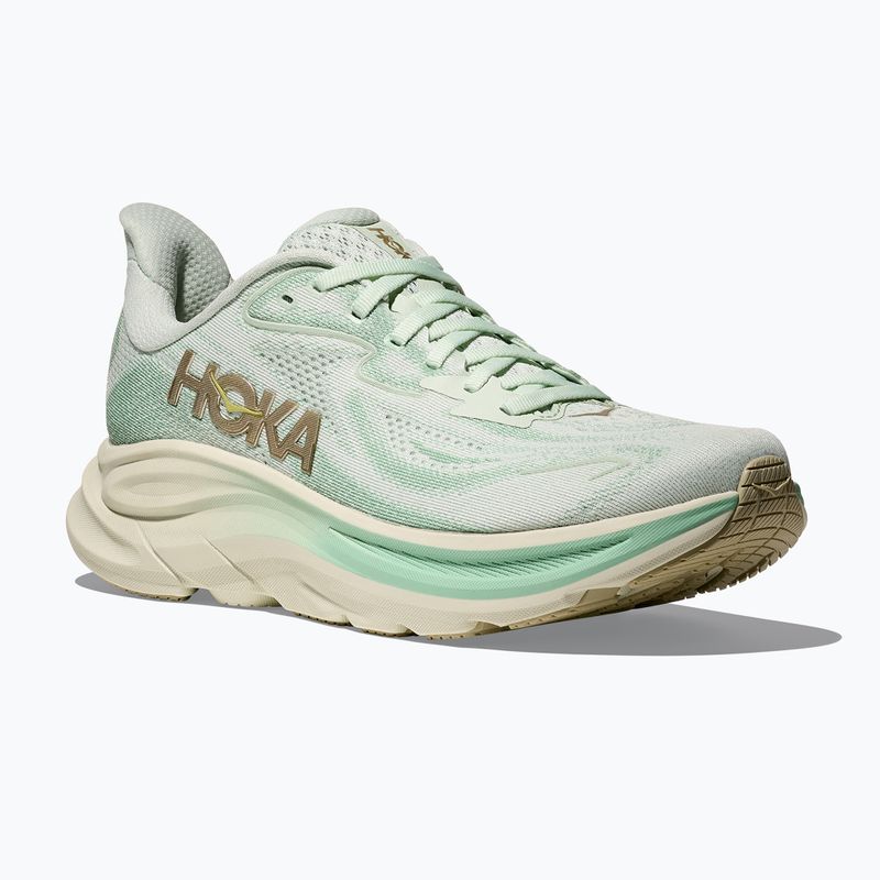 Кросівки для бігу жіночі HOKA Clifton 10 sea glass/jadeite