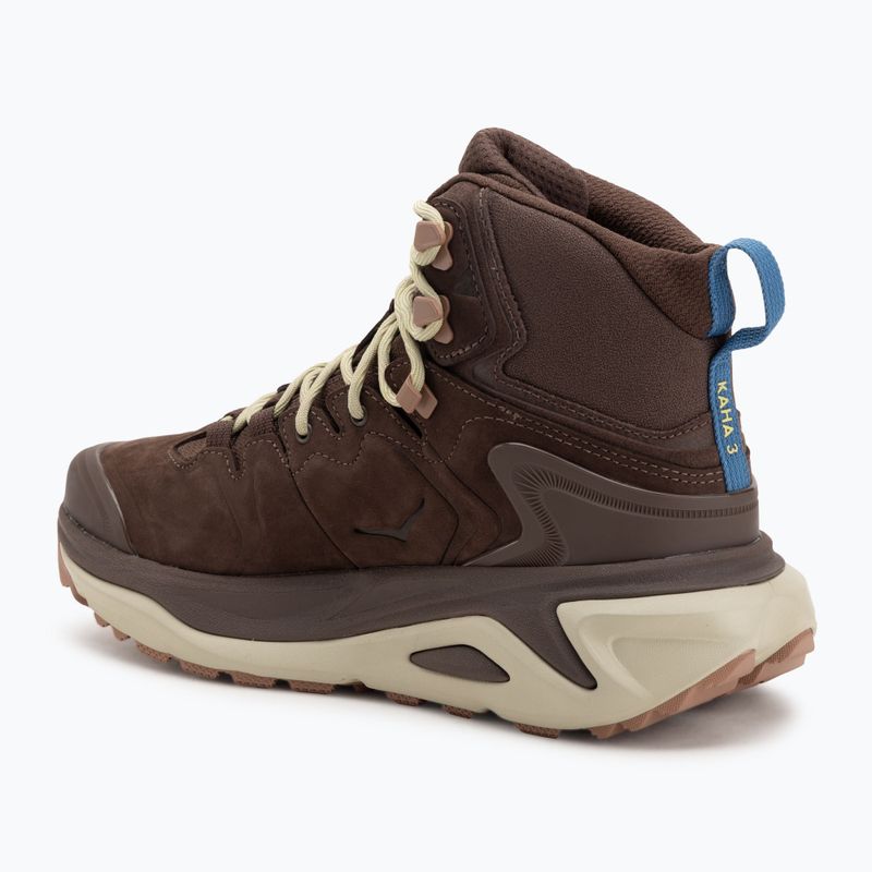 Кросівки туристичні чоловічі HOKA Kaha 3 GTX walnut/oyster mushroom 3