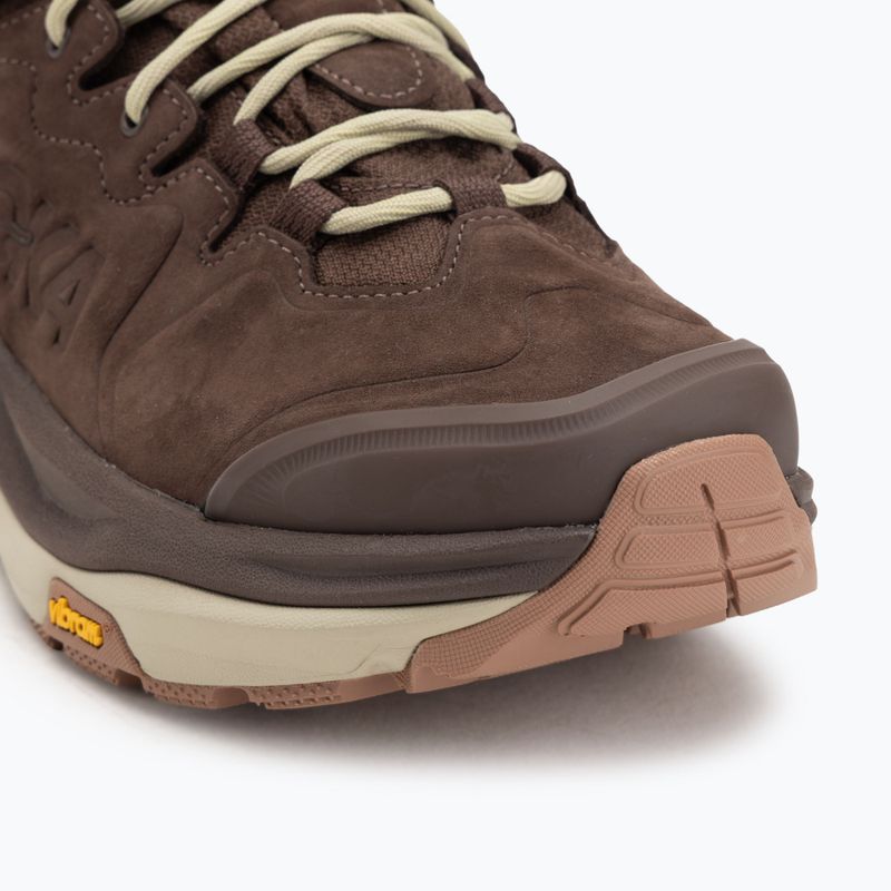 Кросівки туристичні чоловічі HOKA Kaha 3 GTX walnut/oyster mushroom 7