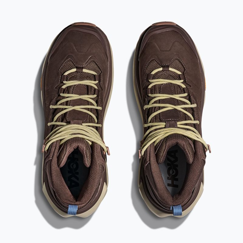 Кросівки трекінгові чоловічі HOKA Kaha 3 GTX walnut/oyster mushroom 8