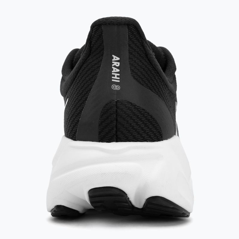 Кросівки для бігу жіночі HOKA Arahi 8 black/white 6