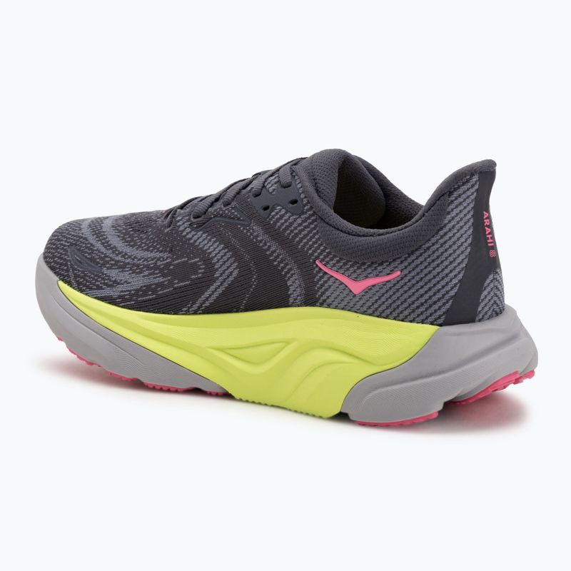 Кросівки для бігу жіночі HOKA Arahi 8 charcoal grey/grey skies 3