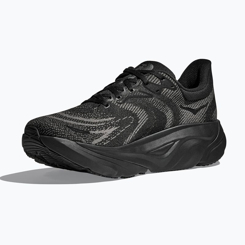 Кросівки для бігу чоловічі HOKA Arahi 8 Wide black/black 4