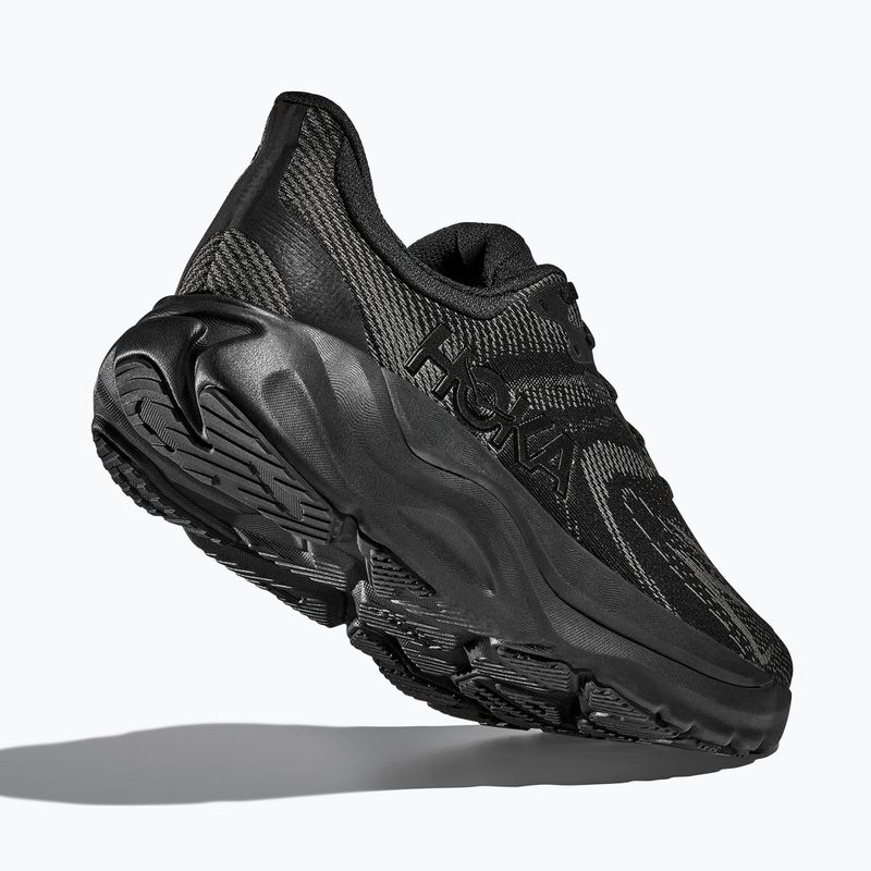 Кросівки для бігу чоловічі HOKA Arahi 8 Wide black/black 5