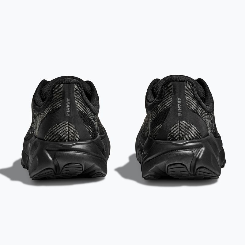 Кросівки для бігу чоловічі HOKA Arahi 8 Wide black/black 6