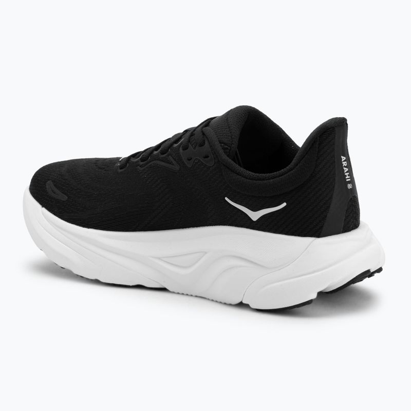 Кросівки для бігу жіночі HOKA Arahi 8 Wide black/white 3