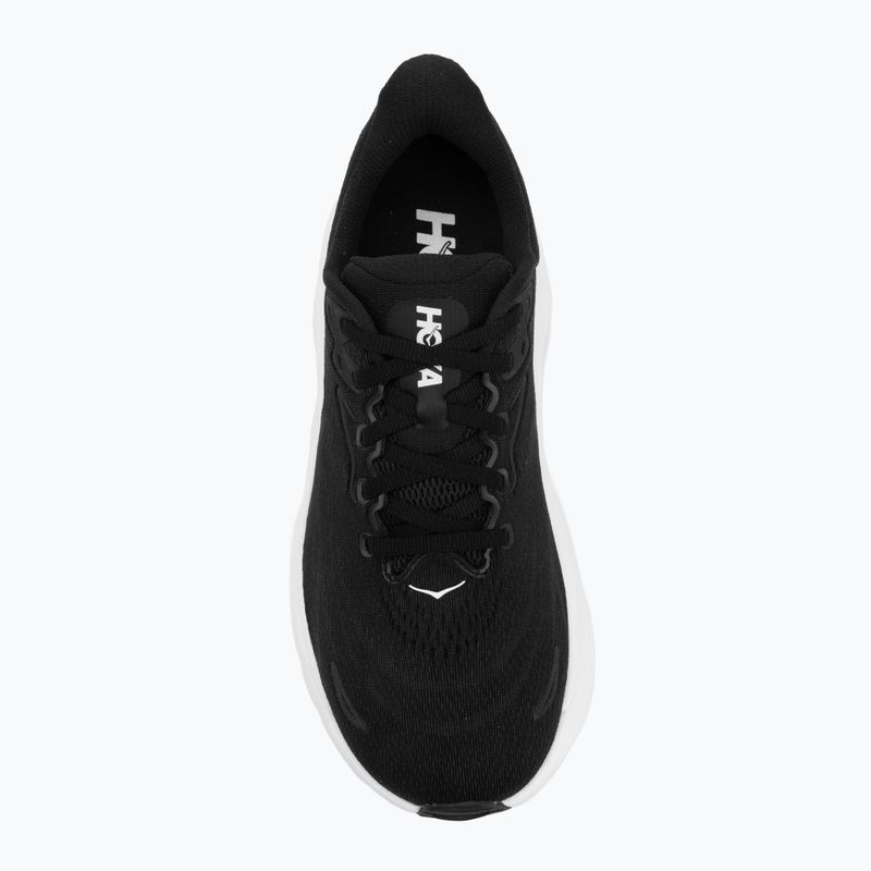 Кросівки для бігу жіночі HOKA Arahi 8 Wide black/white 5
