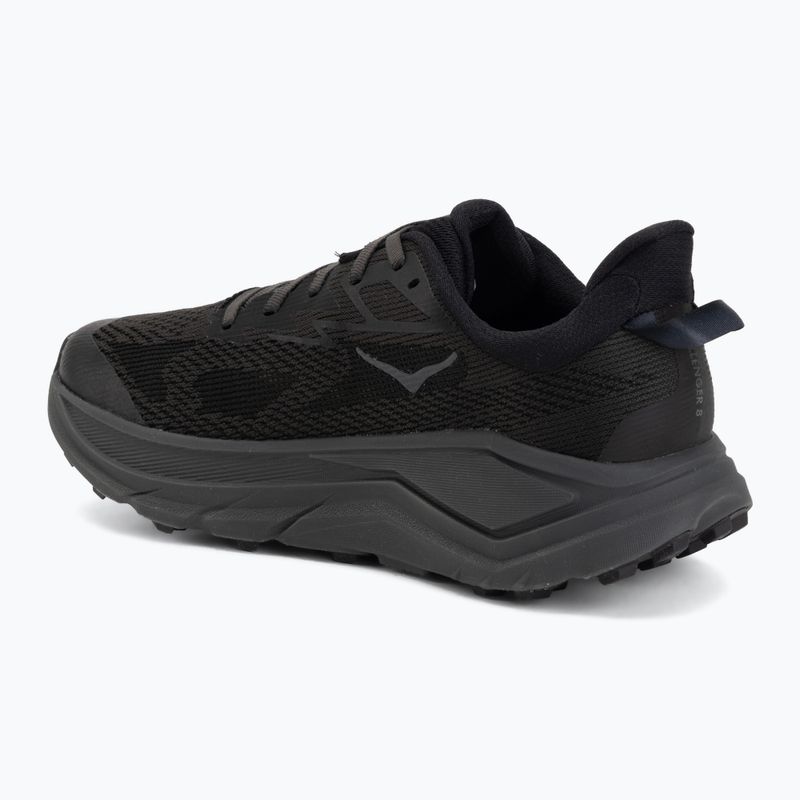 Кросівки для бігу чоловічі Hoka Challenger 8 black/outer orbit 3