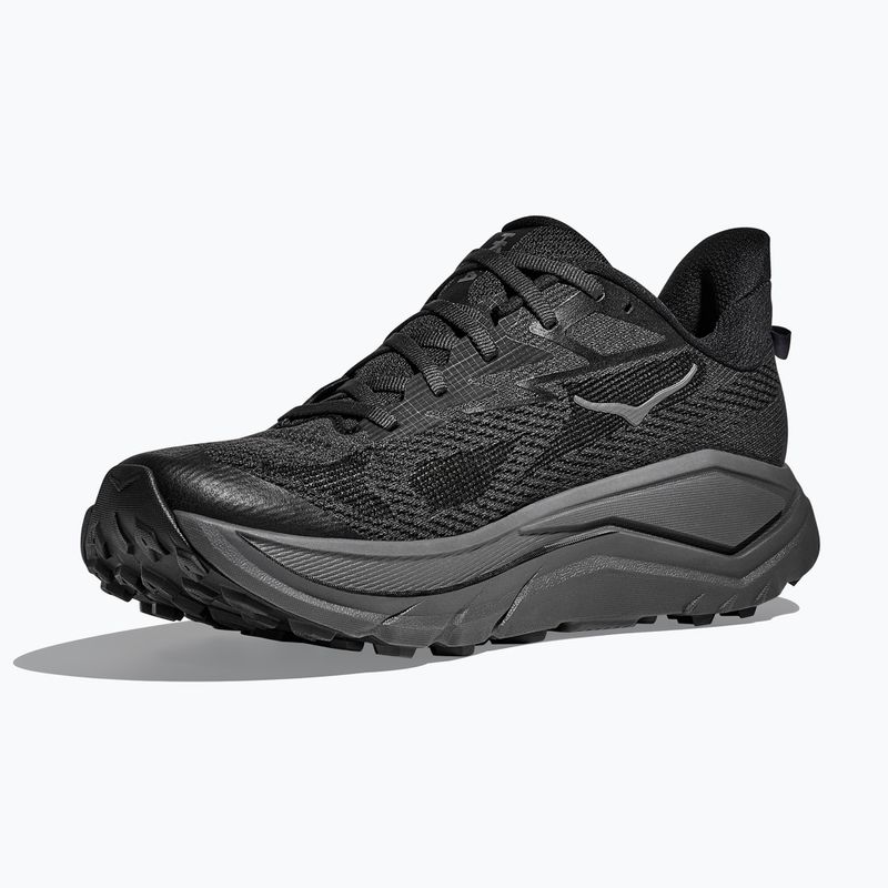 Кросівки для бігу чоловічі Hoka Challenger 8 black/outer orbit 4