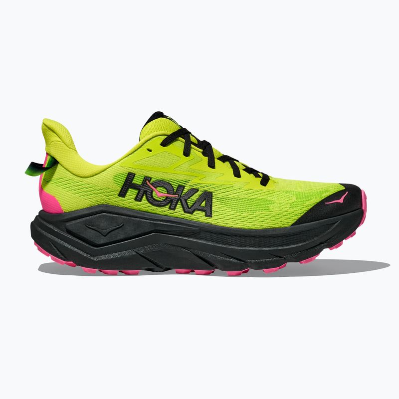 Кросівки для бігу чоловічі HOKA Challenger 8 neon hoka citrus/black 2
