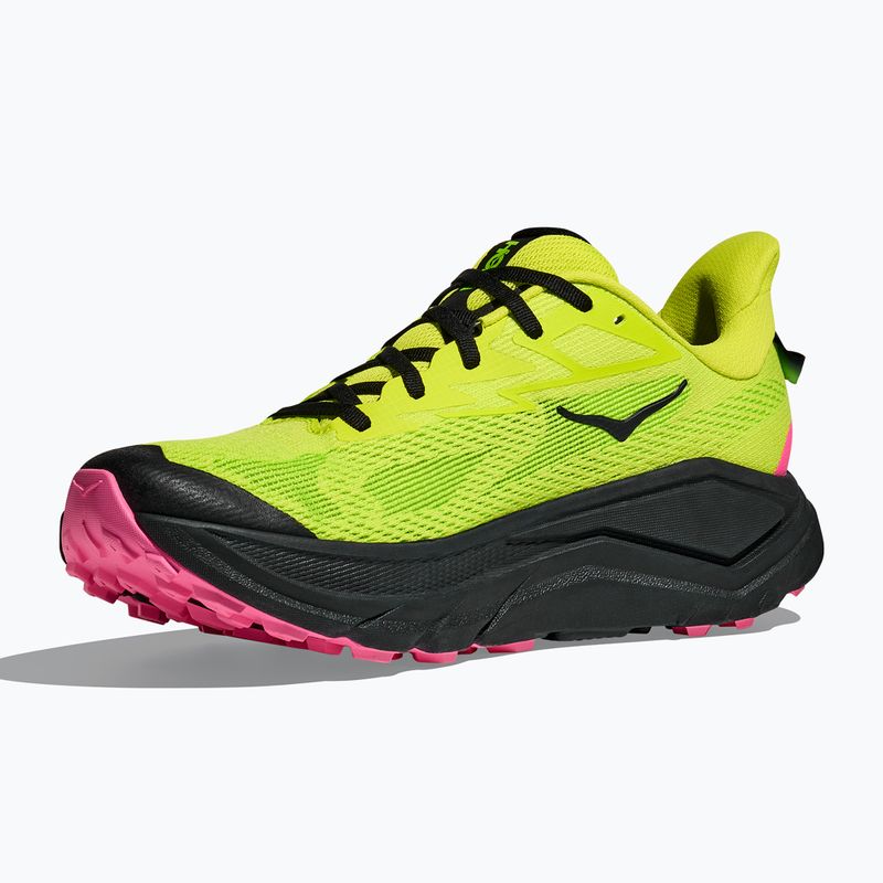 Кросівки для бігу чоловічі HOKA Challenger 8 neon hoka citrus/black 4